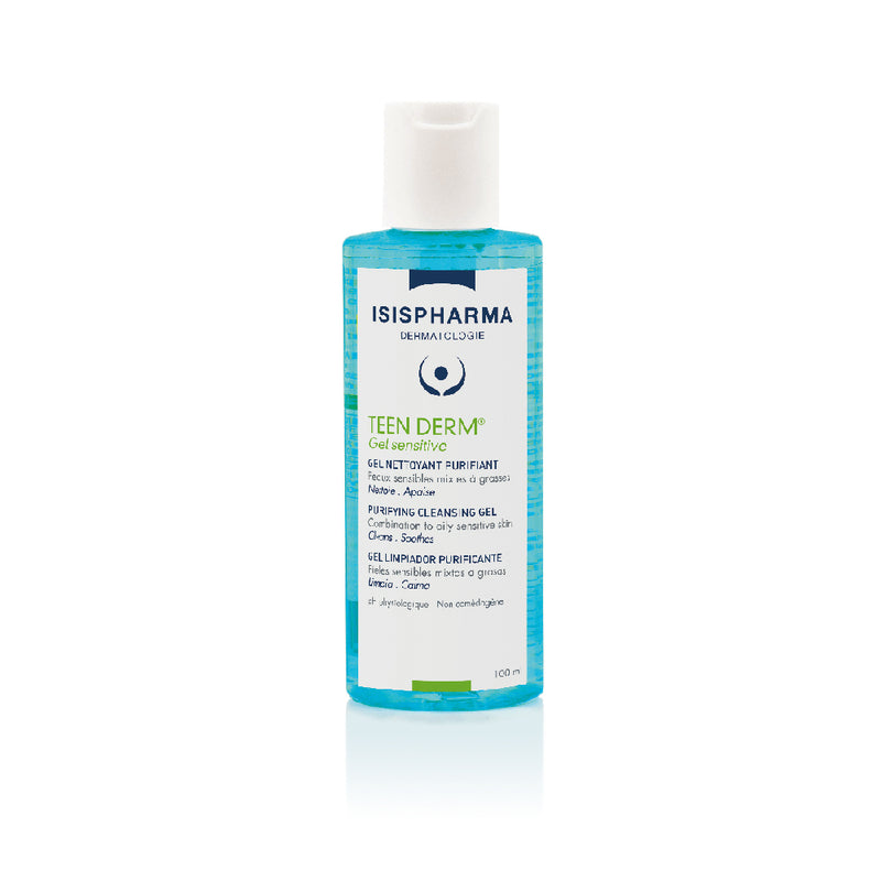 Teen derm sensitive gel limpiador 100ml